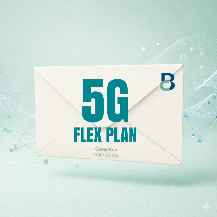 [CBFLEX5GM] CorreoBox Flex Plan 5G (Monthly)