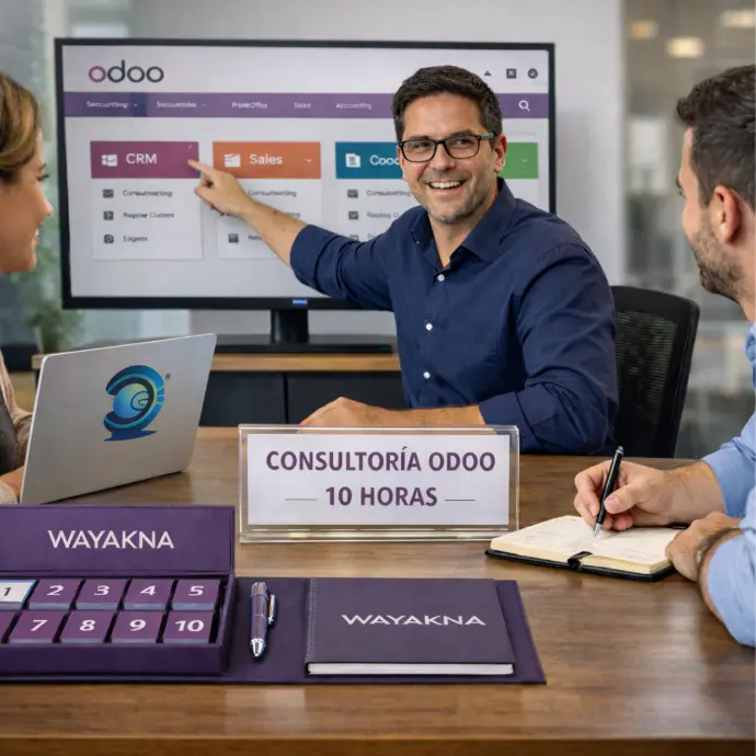 Plan Vía - Paquete de 10 horas de consultoría funcional o técnica de Odoo