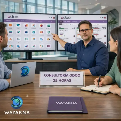 [ODOOHPACK0025] Plan Rastro - Paquete de 25 horas de consultoría funcional o técnica de Odoo